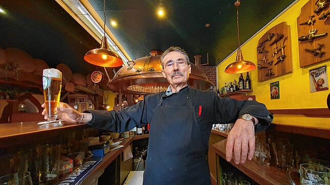 Giuseppe Garofalo betreibt das Sudhaus am Villinger Münsterplatz als stolzer Italiener.
