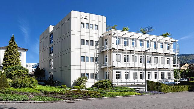 Die Vita-Gebäude im Ballyweg in Bad Säckingen. Wie jetzt erst bekannt wurde, war das mittelständische Unternehmen Ziel eines ...