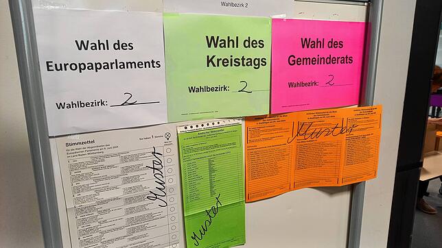 In Gailingen lag die Wahlbeteiligung bei der Kommunalwahl am Sonntag bei 61,53 Prozent.