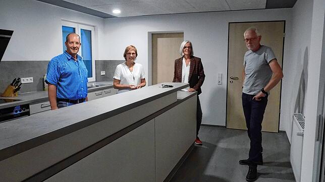 Der neue Bürgertreff in Oberhof Vereinen genutzt, kann aber auch von Privaten gemietet werden. Der Ortschaftsrat Oberhof in der Küche ...