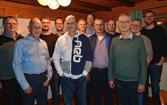Die CDU-Kanditaten für den Gemeinderat (von links): Erich Wild, Ingo Mutter, Maximilian Kiefer, Simon Pfluger, Peter Freyas, Sebastian ...