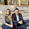 Bürgermeister Adrian Schmidle stellte in einem Pressegespräch am Donnerstagnachmittag vor einem ihrer Wirkungsgebiete, der Murgtalschule ...
