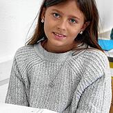 Schülerin Chiara Rossetti, 10 Jahre, GSS: &bdquo;Ich freue mich, wenn alle wieder in der Schule sind.&ldquo;