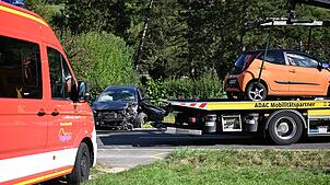 Drei Schwerverletzte sind die Bilanz eines Unfalls.