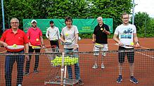 Das Vorstandsteam des TC Horheim will dem Verein und dem Tennissport neue Impulse geben (von links): Jugendwart Werner Lampert, ...