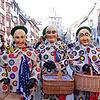 Wer hät's geahnt? Unter diesen Oberndorfer Schantle stecken drei "Alte Wieber" aus Überlingen. Bild: Christian Filip Bicanic