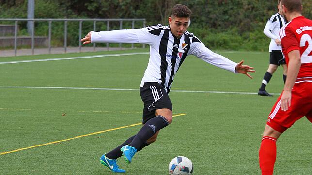 Zwei Tore: Angelo Armenio traf doppelt für den SV 08 Laufenburg beim 4:1-Erfolg in Waldshut.