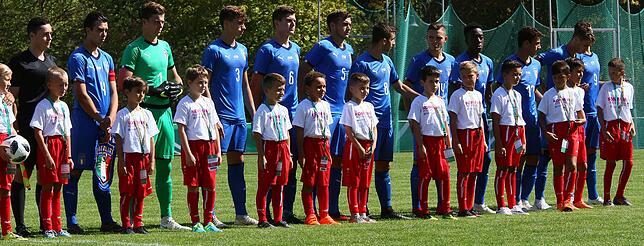 Bild 7: Bilderbogen vom 2:2 zwischen Deutschland U17 und Italien U17