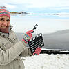 Am See Mývatn in Island: Filmtouristin Andrea David bereist Filmkulissen in der ganzen Welt.