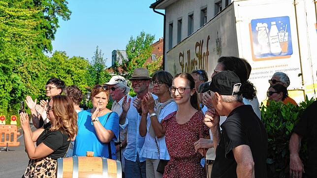 Bild : Markdorfer Stadtfest bei Sonnenschein und guter Stimmung