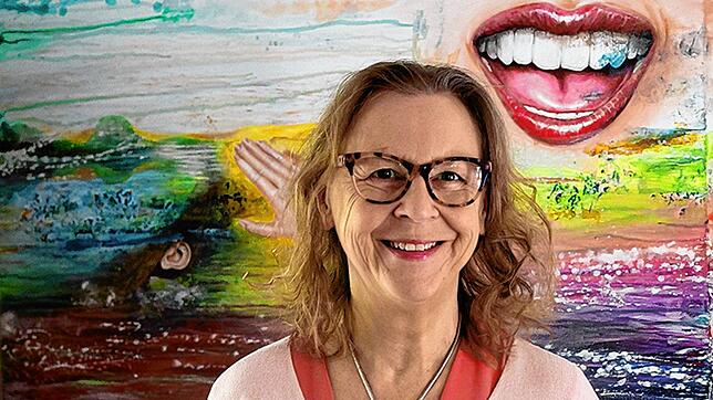 Petra Wenski-Hänisch bespielt in diesem Jahr die Kunstausstellung zum Klemenzenfest. Bild: Nico Hänisch