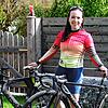 Sie hat noch viel vor mit ihren Rennrädern: Michelle Stark aus Hohentengen fährt bereits erfolgreich bei Straßenradrennen und ...