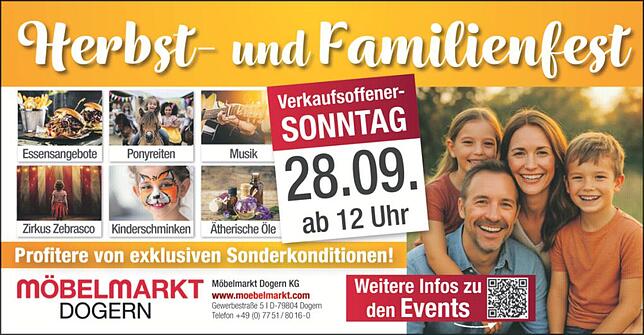 Bild 1: Herbstfest in Dogern: Großes Angebot für die Gäste
