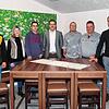 Für die Gemeinderatswahl in Lottstetten sind von der CDU nominiert (von links): David Buchter, Silke Rizzo, Adrian Zwerenz, Lars Rehm, ...