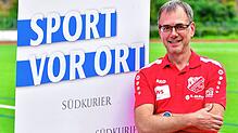 Zuversichtlich: Sportchef Stefan Nopper erhofft sich vom FC Schönau, dass eine ähnlich solide Runde gespielt wird, wie in der Saison ...
