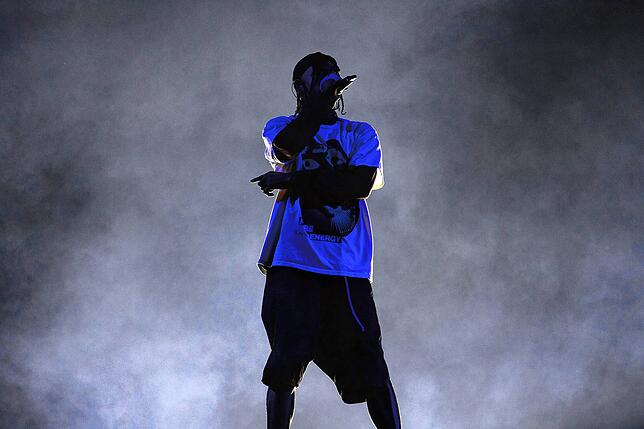 Travis Scott beim Openair Frauenfeld 2023: Während seine Show an gleicher Stelle vor einigen Jahren als eine seiner verrücktesten ...