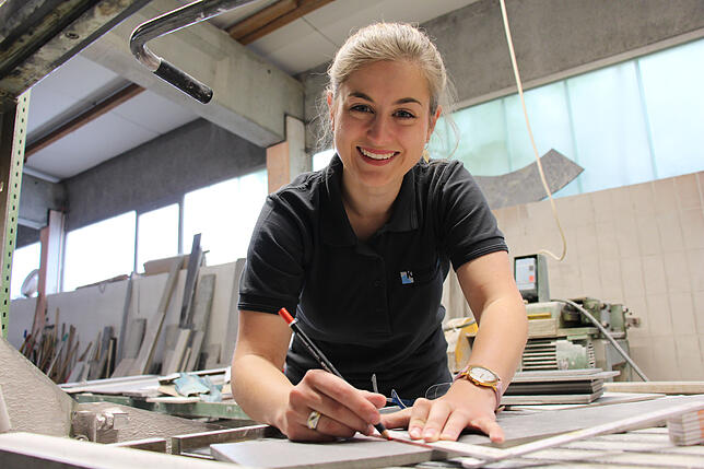 Die vierte Generation im Handwerk: Franziska Kossendey steht in den Startlöchern.