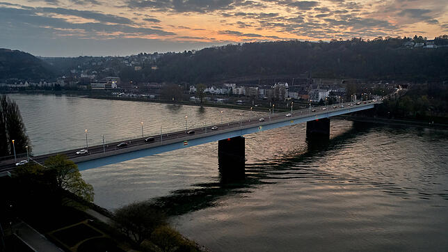 Der Rhein in Koblenz, Symbolbild