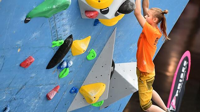 Bei der Outdoor findet in diesem Jahr die Deutschen Meisterschaft im Bouldern statt.