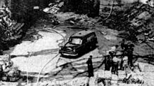Am 4. Juni 1963 stürzte ein Ein-Mann-Düsenjäger in den Hof der Metallwarenfabrik Glatt (heute Alu Stockach). Es gab keine Verletzten, ...