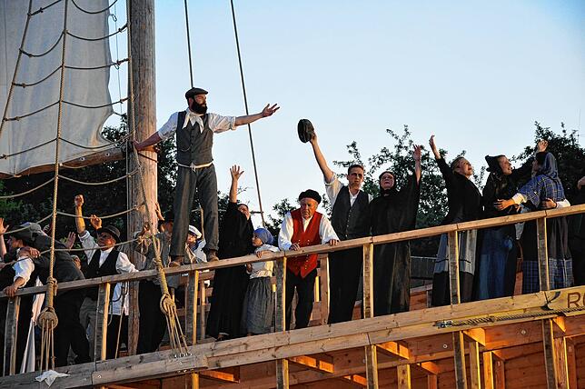 Das Theaterschiff &bdquo;Rouenaise&ldquo; kann bis zum Ende der Spielsaison 2021 beim Kloster bleiben. Der Stiftungsrat der ...