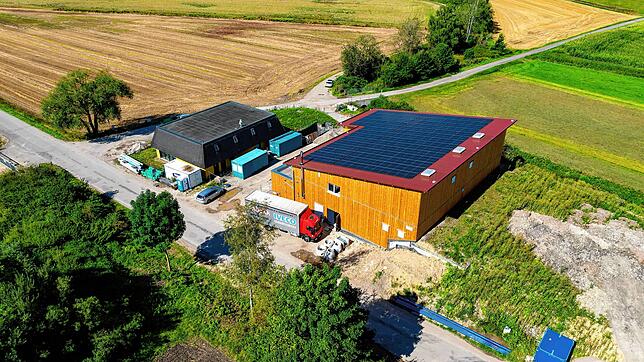 Das neue Wasserwerk von Bad Dürrheim und Brigachtal an der alten B33 zwischen Bad Dürrheim und Donaueschingen startet Anfang 2025. Bild: ...