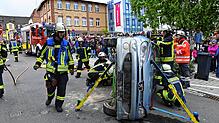 Bild : Bilder von der Hauptprobe der Feuerwehr St. Georgen