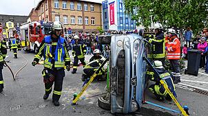Bild : Bilder von der Hauptprobe der Feuerwehr St. Georgen