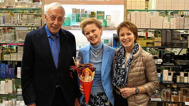 Die Parfümerie Klös feiert ihr 50-jähriges Bestehen. Das Bild zeigt den Firmengründer Ernst Klös, er starb im Oktober 2018, mit seiner ...