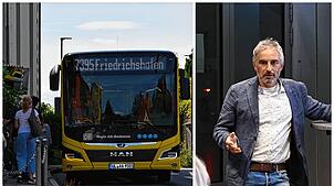 Bernd Hasenfratz ist Geschäftsführer des Verkehrsverbunds Bodensee-Oberschwaben. Bei einem Vortrag an der Zeppelin Universität erklärt ...
