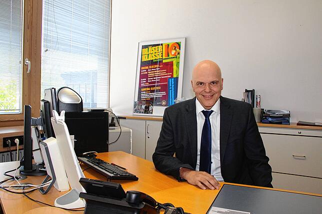 Manfred Schmider, Rektor der Realschule Stühlingen.