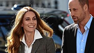 Bild : Plötzlich blonder: Prinzessin Kate zeigt neue Haarfarbe
