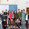 Sie waren Teil des Bestärkungsseminars am BSZ: vorne von links Shaimaa, Amar, Alexandra sowie stehend von links Thomas Colberg, Ida ...
