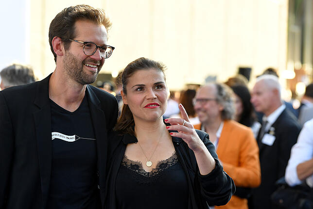 Die Schauspielerin Katharina Wackernagel und ihr Bruder, de Regisseur Jonas Grosch, haben für &bdquo;Wenn Fliegen träumen&ldquo; zum ...