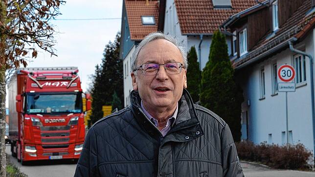 Der Lärmaktionsplan wird Ittendorf eine Ausweitung der Tempo-30- und der Tempo-70-Zonen bringen, erklärt Ortsvorsteher Bernhard Grafmüller.
