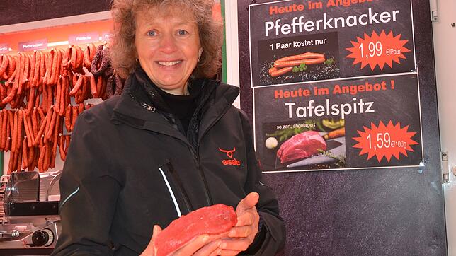 Ute Rehm empfiehlt heute Tafelspitz, der ohnehin im Angebot ist.