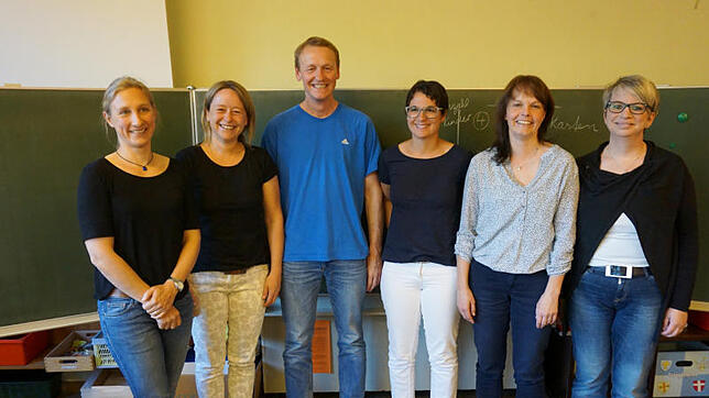 Im Einsatz für die Grundschule Untermettingen ist der neue Vorstand des Fördervereins (von links): Diane Leisinger, Silvia Sänger, Elmar ...