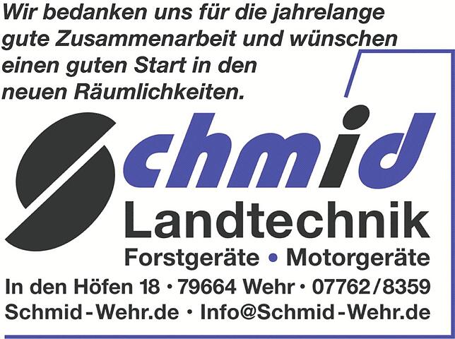 Bild 3: Eröffnung Neubau Garten + Anlagepflege Schmidt Schwörstadt: Neue Werkhalle für Fahrzeuge und Geräte