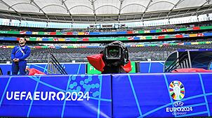 Gleich vier Sender decken die Europameisterschaft 2024 ab.