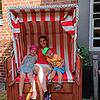 Auf den Strandkorb wird Familie Burkhart dieses Jahr verzichten.