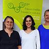 Sie beraten nun Frauen, die Gewalt erfahren haben (von links): Michaela Heller, Lisa Angulo und Claudia Nicolay.