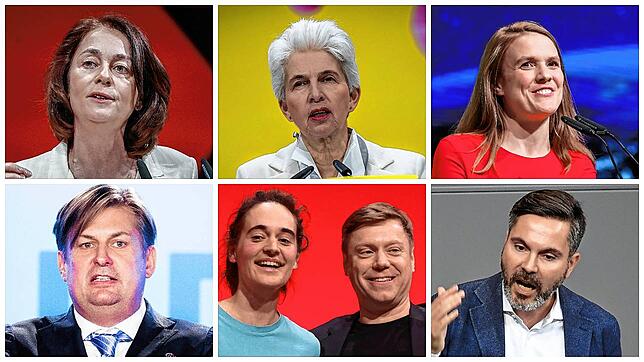 Die deutschen Spitzenkandidaten für die Europawahl im Überblick.