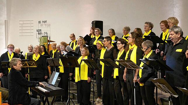 Der Chor Nuevo Proyecto der Kirchgemeinde Binningen-Bottmingen und der Fricktaler Chor Joyful Voices haben unter der Leitung von Dieter ...