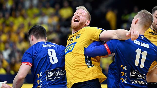 Schweden muss im Handball-WM-Halbfinale gegen Frankreich auf den verletzten Jim Gottfridsson (M.) verzichten. Übertragung, Termin, ...