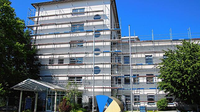 Die Umbauarbeiten am Krankenhaus Sigmaringen haben nach dem Verkauf an die ZfP schon begonnen.