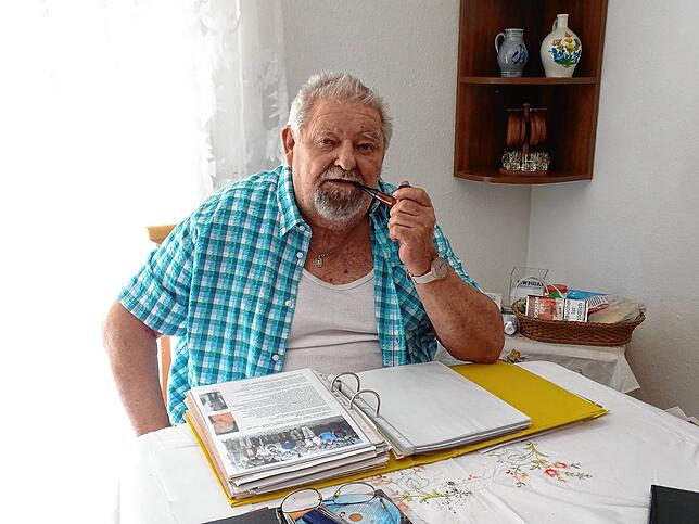 2020: Heinz Kühnlenz ist mittlerweile 81 Jahre alt und verfügt immer noch über ein exzellentes Erinnerungsvermögen. Das gilt auch für ...