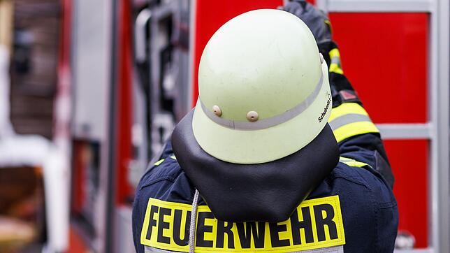 Die Feuerwehr konnte den Brand im Keller des Gebäudes schnell löschen. (Archivbild)