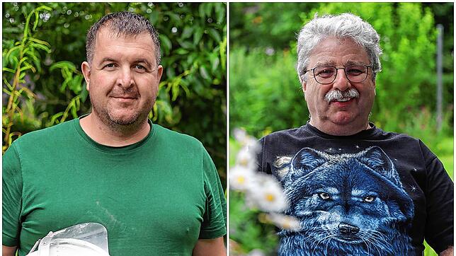 Ralf Wiedemann und Karl Wolf engagieren sich in Weiler und Moos – und das an mehreren Stellen.