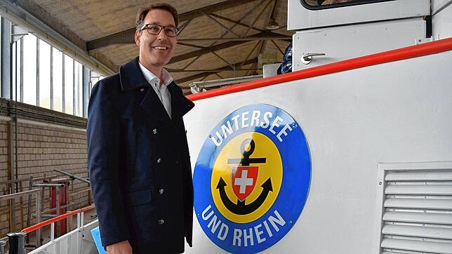 Remo Rey blickt als Geschäftsführer der Schweizerischen Schifffahrtsgesellschaft Untersee und Rhein (URh) auf eine gute Saison zurück. ...