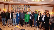 Die Kandidaten für den Gemeinderat Waldshut-Tiengen (von links), Stefan Massmann, Ralf Kögel, Harald Würtenberger, Thommy Buschle, ...